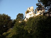 Fragment murw zamku w Bobolicach, fot. D. Orman [2005]
