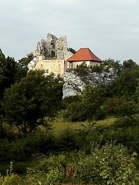 Zamek w Bobolicach - widok z poudnia, fot. D. Orman [2005]
