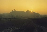 Fot. Zbigniew Bereszyński - wzgórze zamkowe o wschodzie słońca