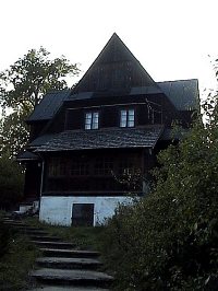 Drewniany dom nad Pstrgarni, fot. D. Orman