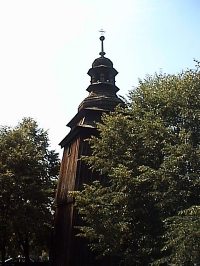 Dzwonnica z Nowej Gry w skansenie w Wygiezowie, fot. D. Orman